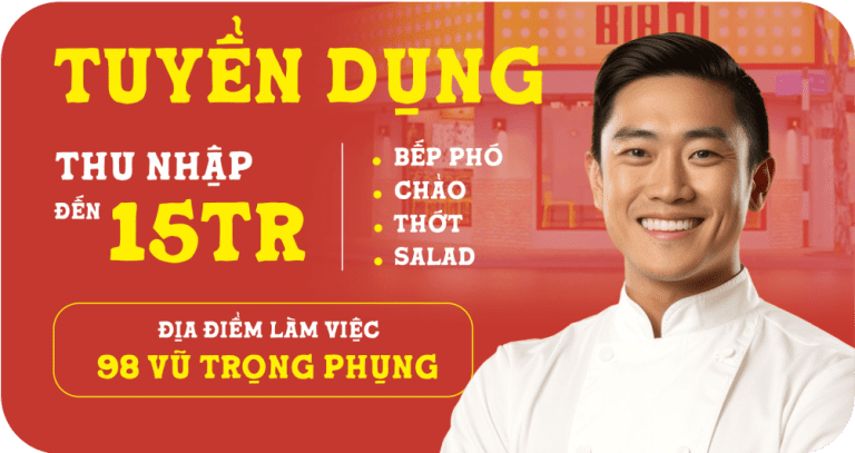 BIA ƠI TUYỂN DỤNG