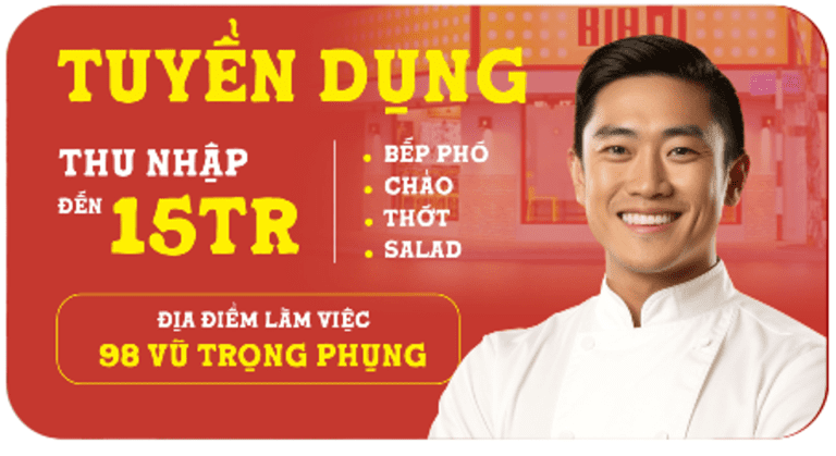 BIA ƠI TUYỂN DỤNG